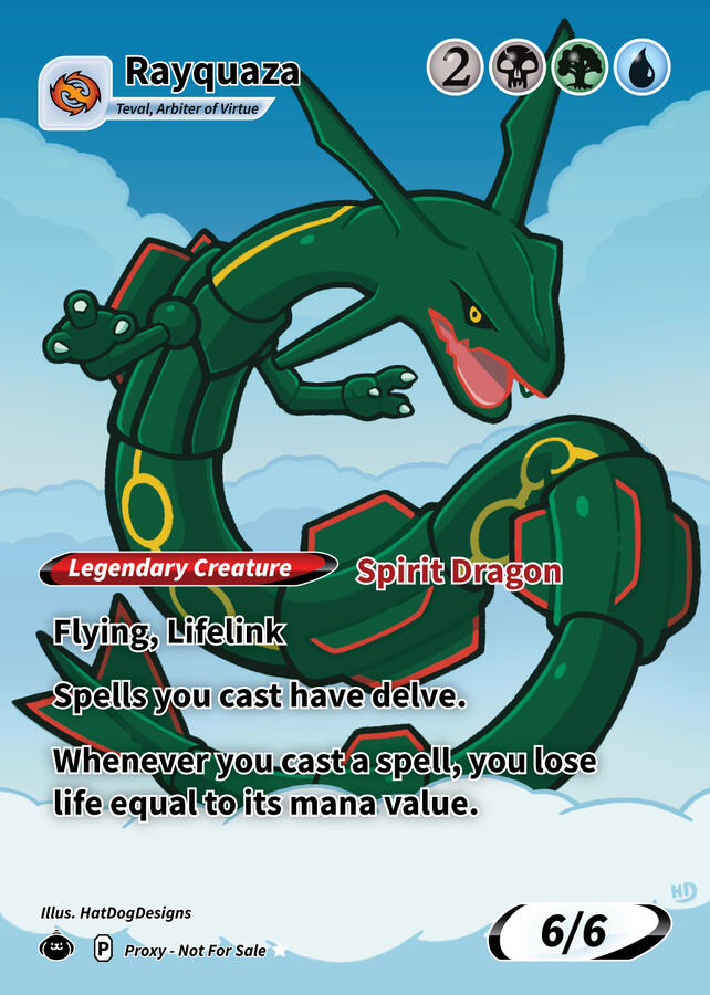 Magic The Gathering Custom Proxy Card