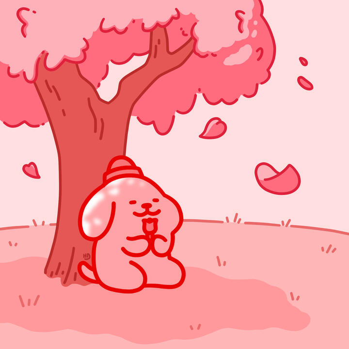 HatDog Seasonal Drawing for Spring